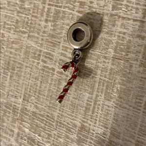 Pandora candy cane charm